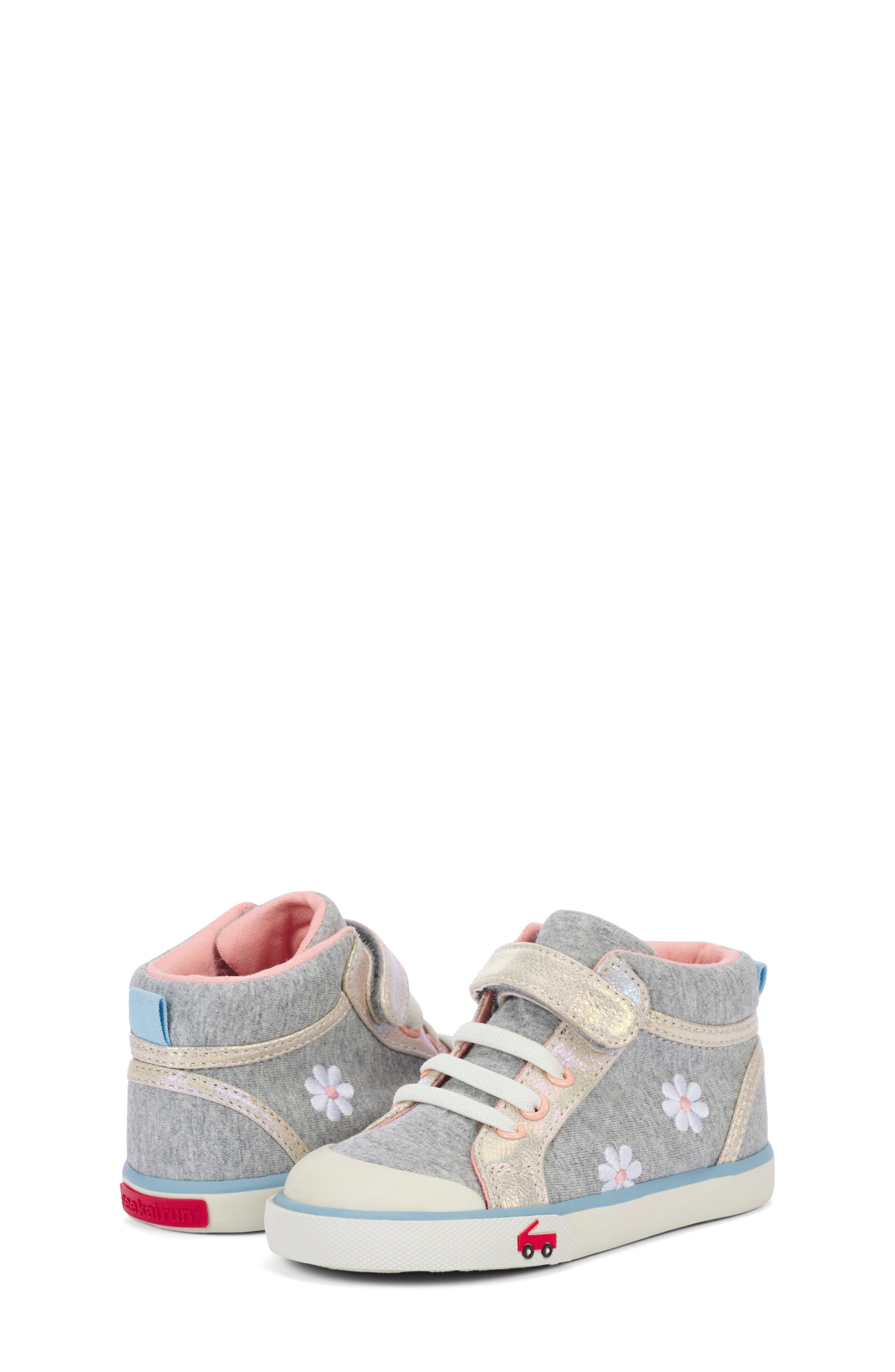 See Kai Run Kids' Peyton Embroidered Sneaker, Alternate, color, 