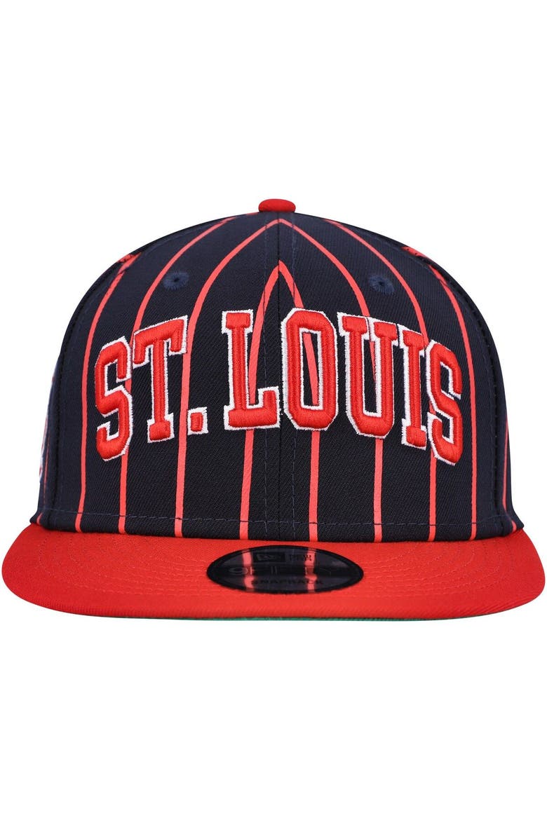 Men's New Era  Navy/Red St. Louis Cardinals City Arch 9FIFTY Snapback Hat, Alternate, color, Navy