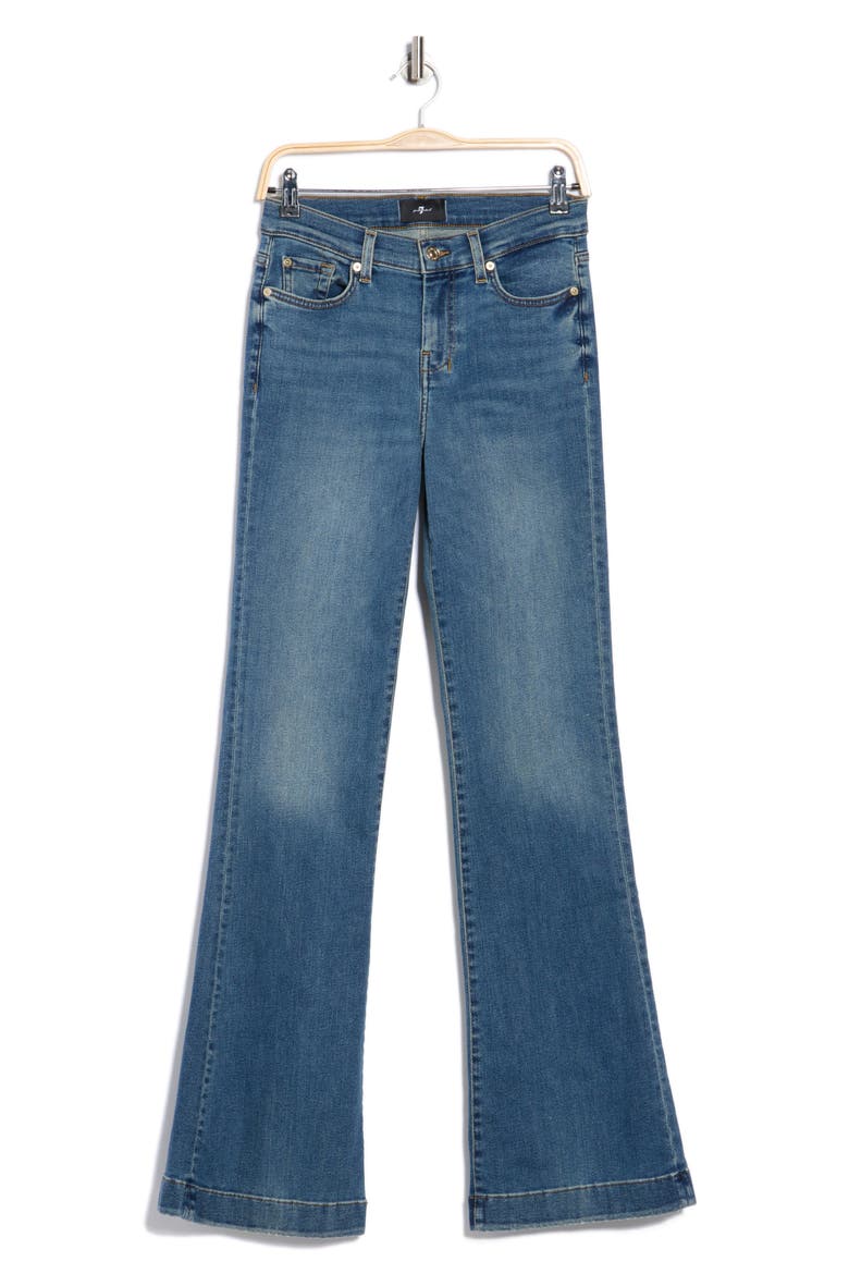Dojo Mid Rise Flare Jeans, Alternate, color, FELICITY