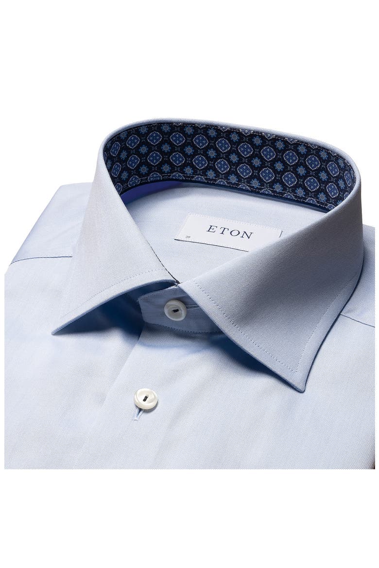 Contemporary Fit Dress Shirt, Alternate, color, LIGHT BLUE