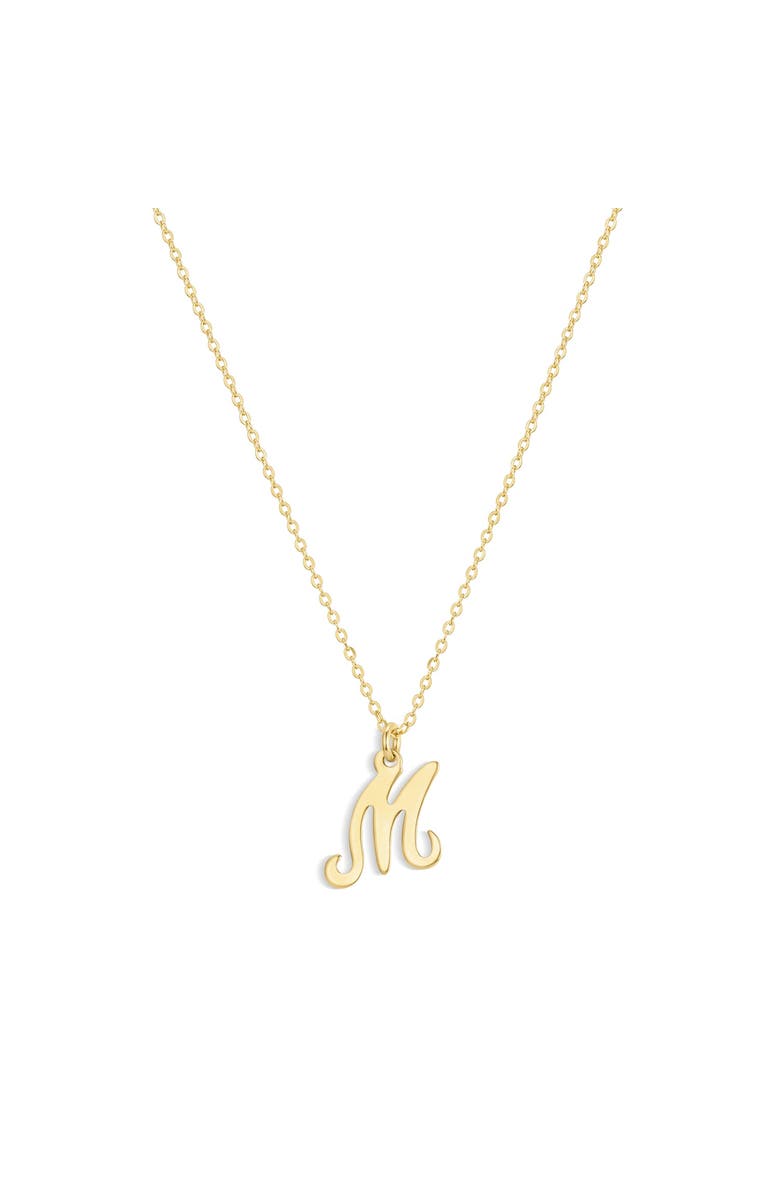 Set & Stones Gianna Initial Necklace, Main, color, Gold / M