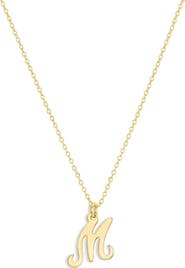 Set & Stones Gianna Initial Necklace