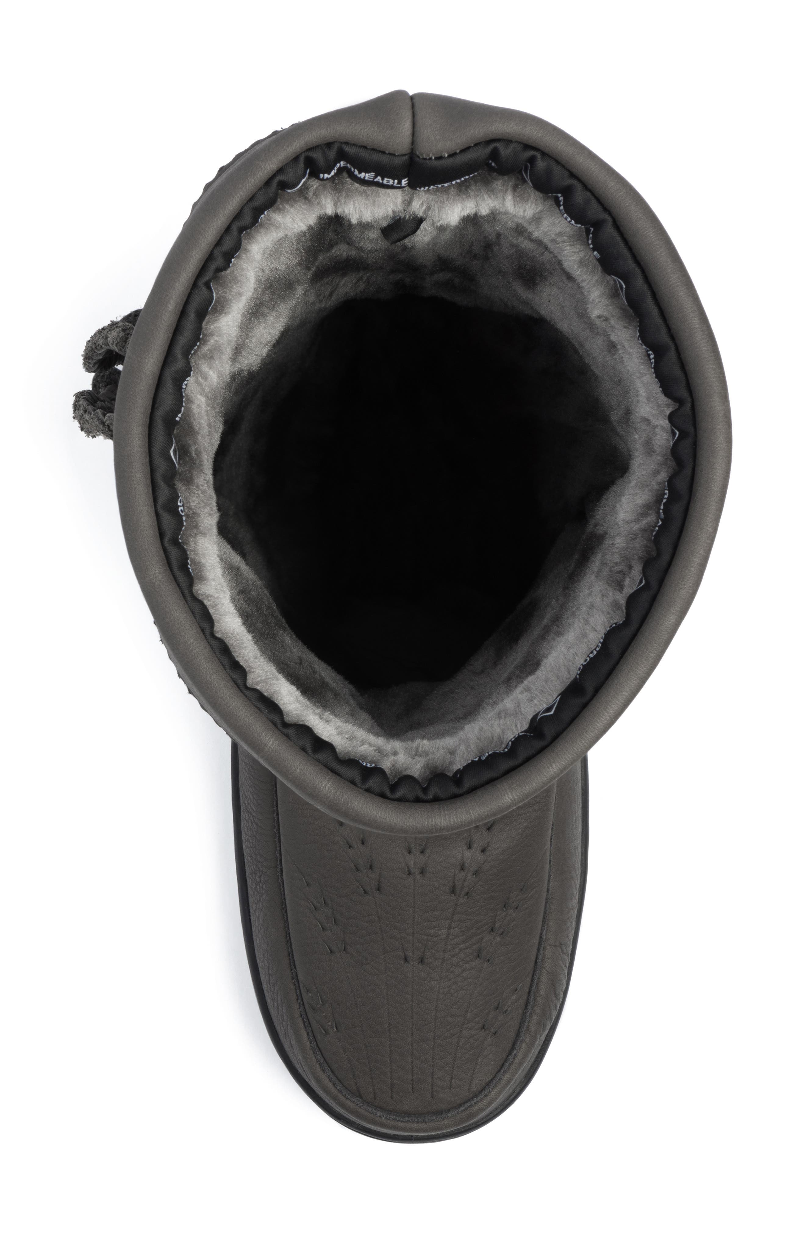 Manitobah Mukluks Tamarack Waterproof Genuine Shearling Boot, Alternate, color, 