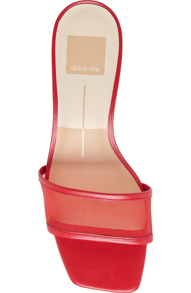 Dolce Vita Rexa Mesh Sandal, Alternate, color, Cherry Mesh