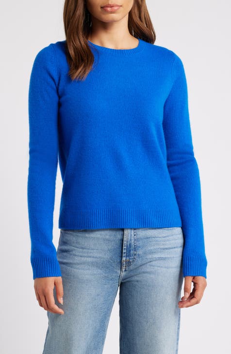 Blue shops sweaters