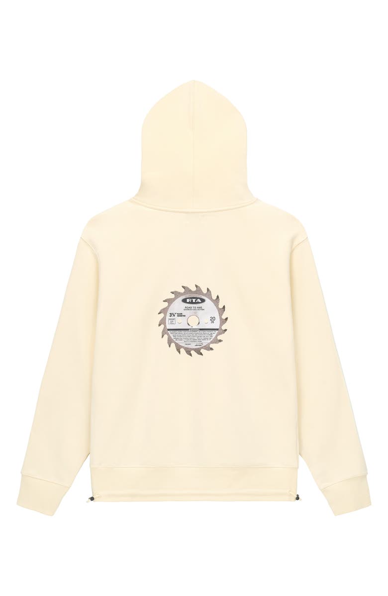 RtA Jordan Raw Sand Digger Oversize Graphic Hoodie, Alternate, color, 