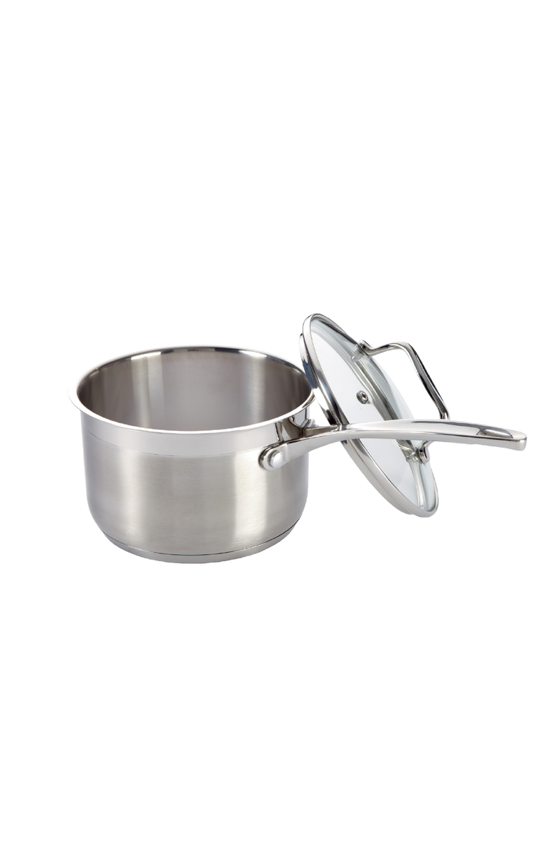 Cuisine::pro<sup>®</sup> iconiX<sup>™</sup> 2.6 Qt Saucepan with Lid, Alternate, color, Silver