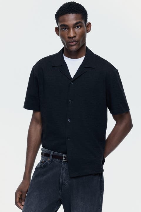 Regular-fit resort shirt
