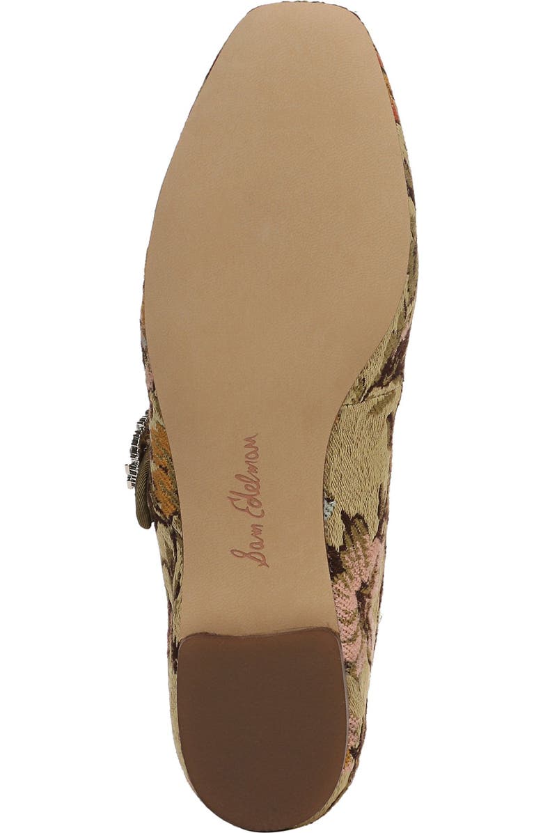 Sam Edelman Michaela Glow Mary Jane Flat, Alternate, color, Natural Multi