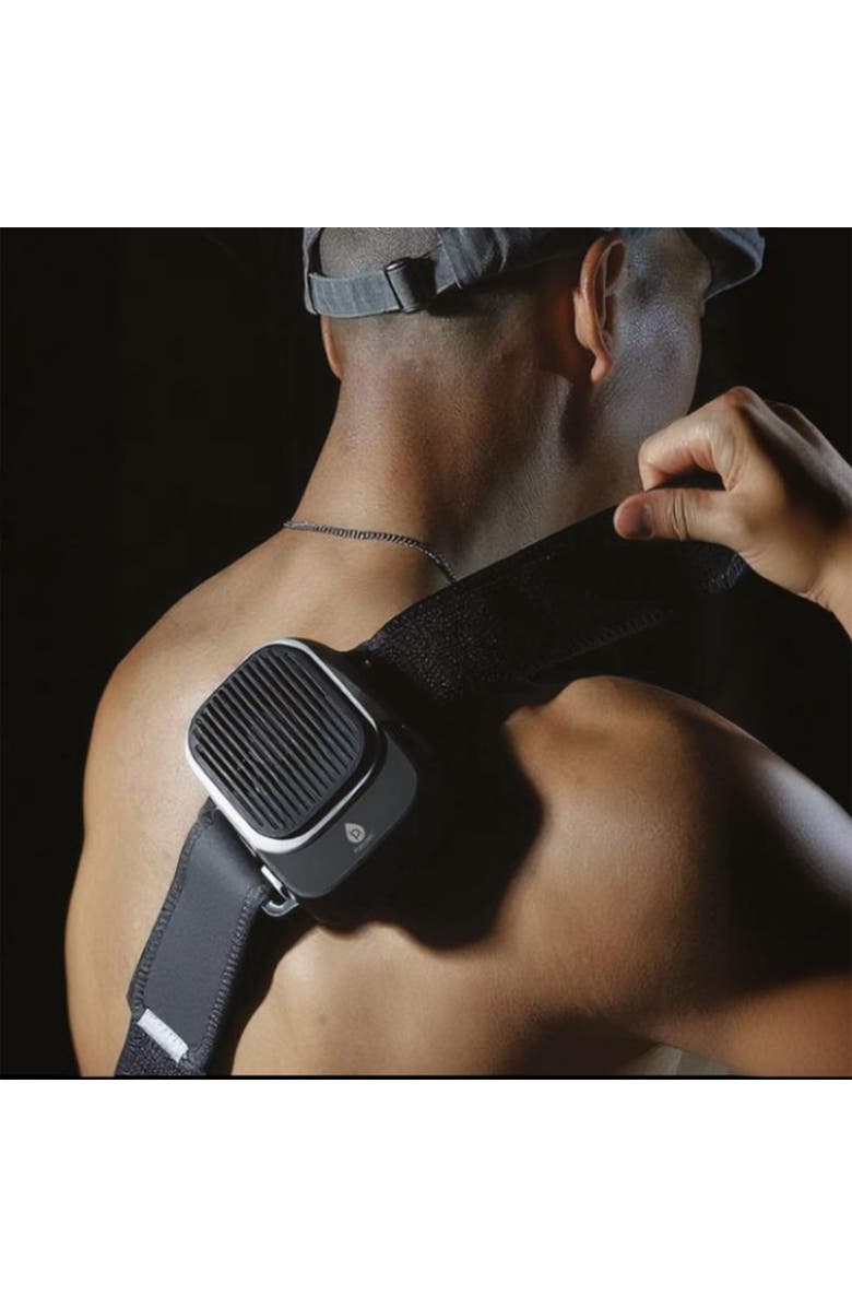 PURSONIC The Ultimate Muscle Recovery Duo Hot & Cold Massager + Deep Tissue Massage Gun, Alternate, color, Black