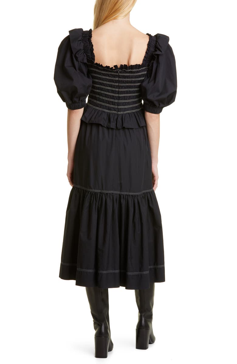 Sea Sibylle Puff Sleeve Cotton Top, Alternate, color, 