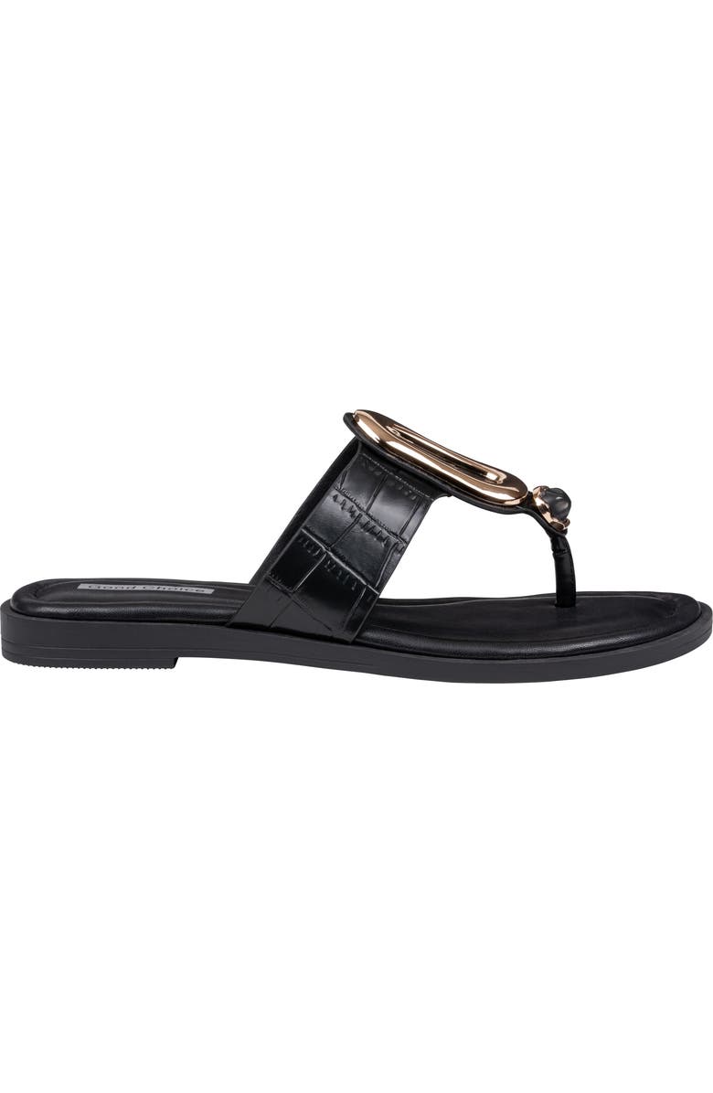GOOD CHOICE NEW YORK Evarie Slide Sandal, Alternate, color, Black