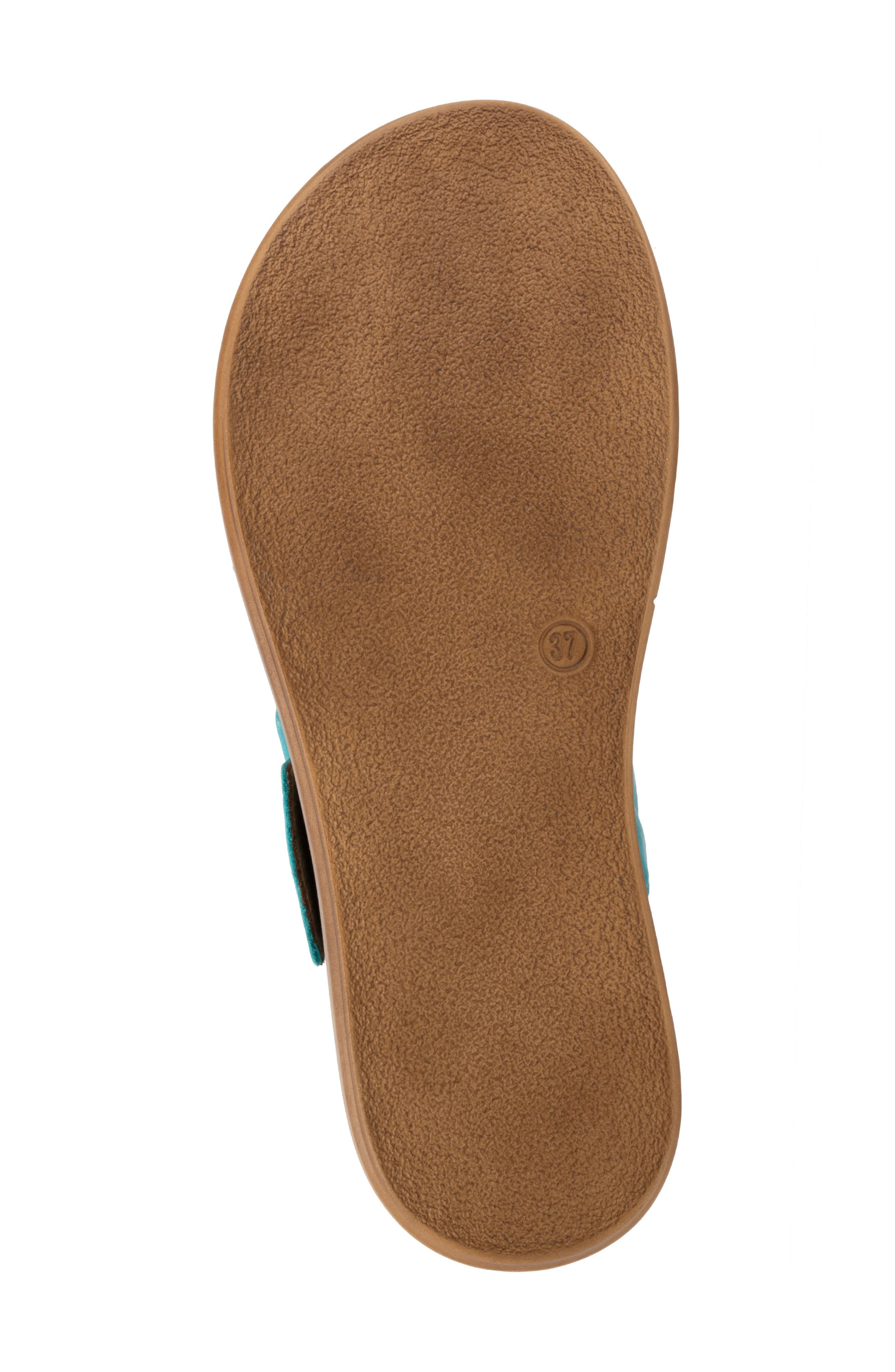 Julian Two-Strap Sandal, Alternate, color, TURQUOISE