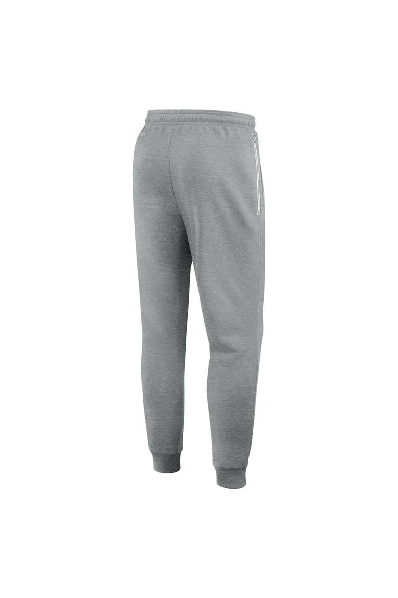 Men's Nike Heather Gray Wake Forest Demon Deacons Basketball Practice Dri-FIT Taper Sweatpants, Alternate, color, Heather Gray