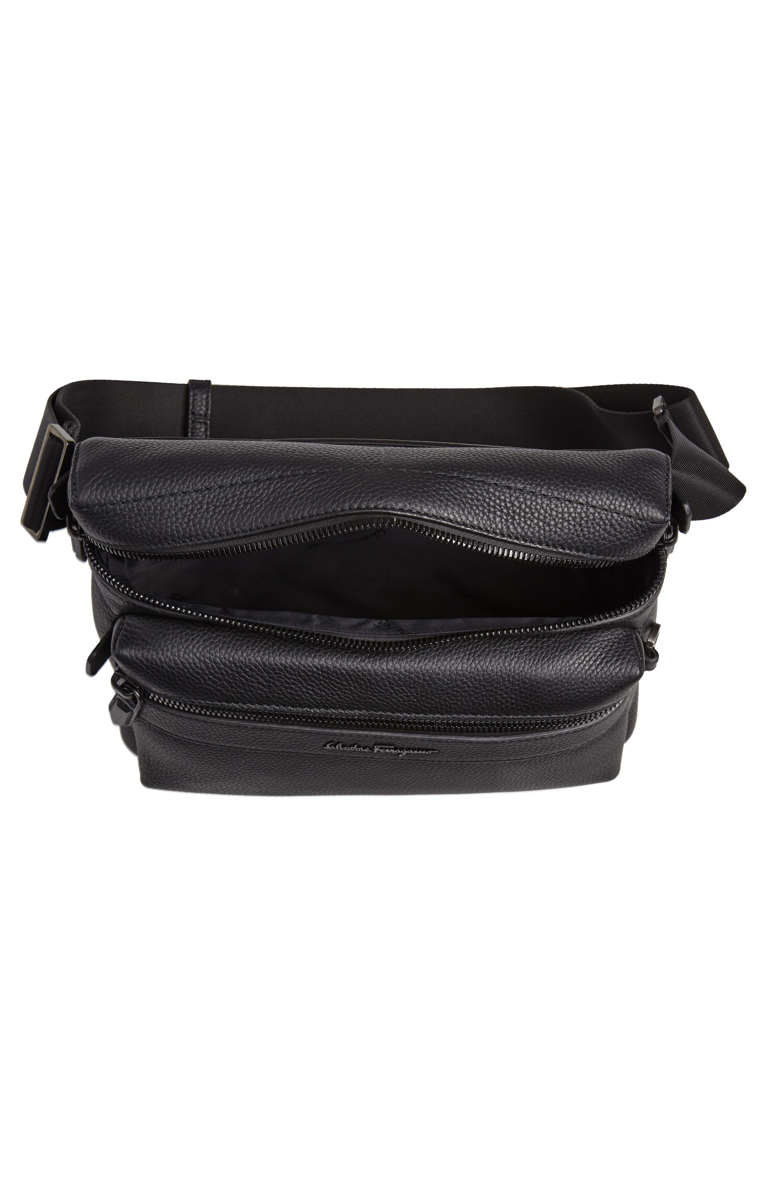 FERRAGAMO Salvatore Ferragamo Firenze Leather Shoulder Bag, Alternate, color, 