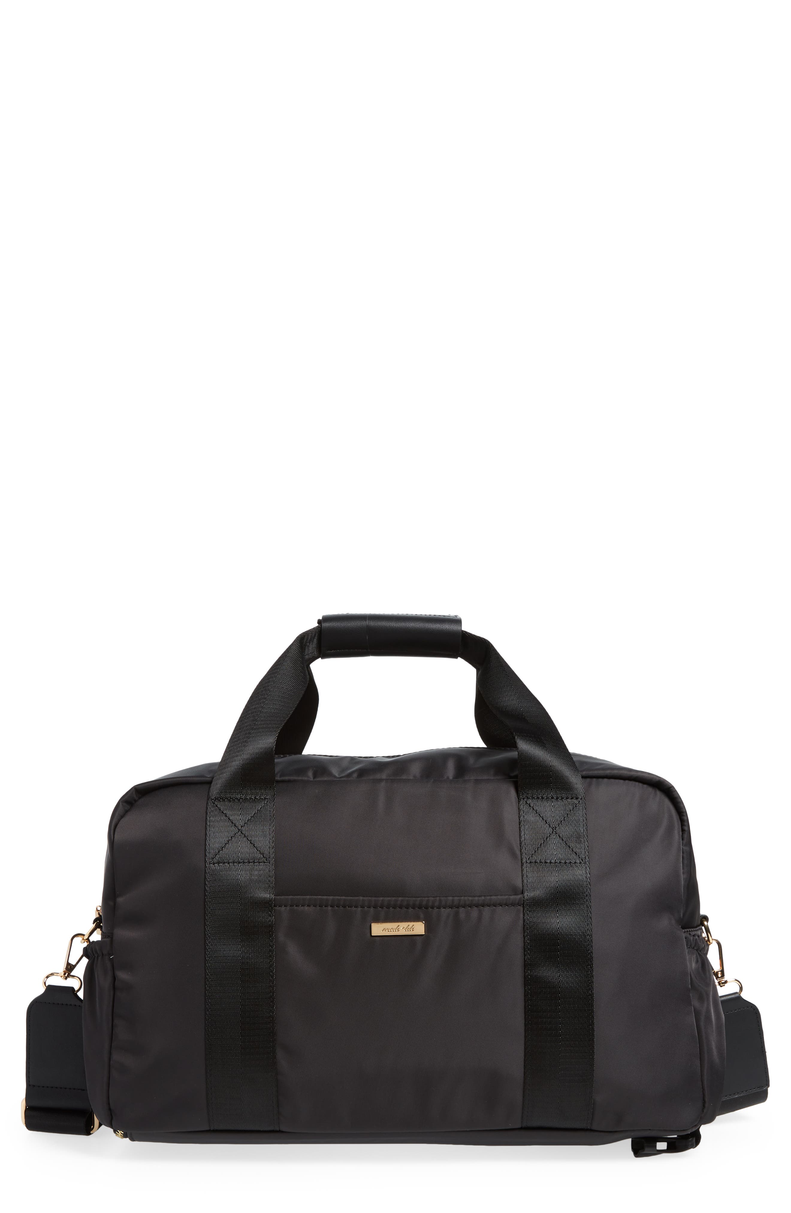 Mali + Lili Remy Recycled Nylon Convertible Duffle Bag, Main, color, 