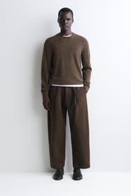 COS Pleated Relaxed-Fit Barrel-Leg Pants
