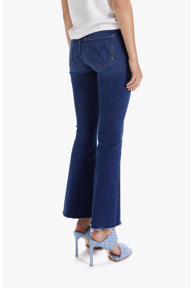 Frayed Flare Jeans, Alternate, color, HOME MOVIES