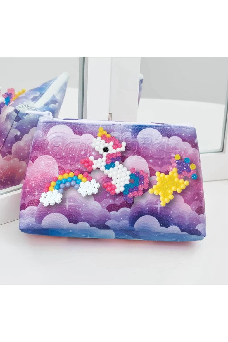 Decorator's Pouch, Complete Arts & Crafts Bead Kit with DIY Purse, Alternate, color, Multicolored