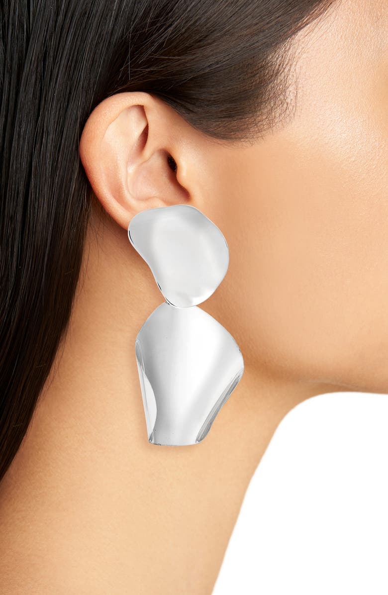 FARIS Drape Drop Earrings, Alternate, color, 