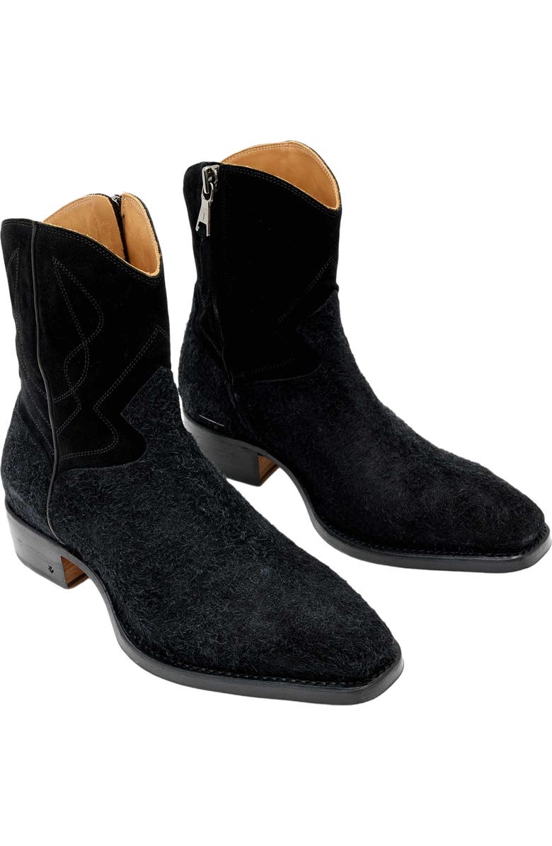 John Varvatos Walker Rancher Boot, Main, color, Black