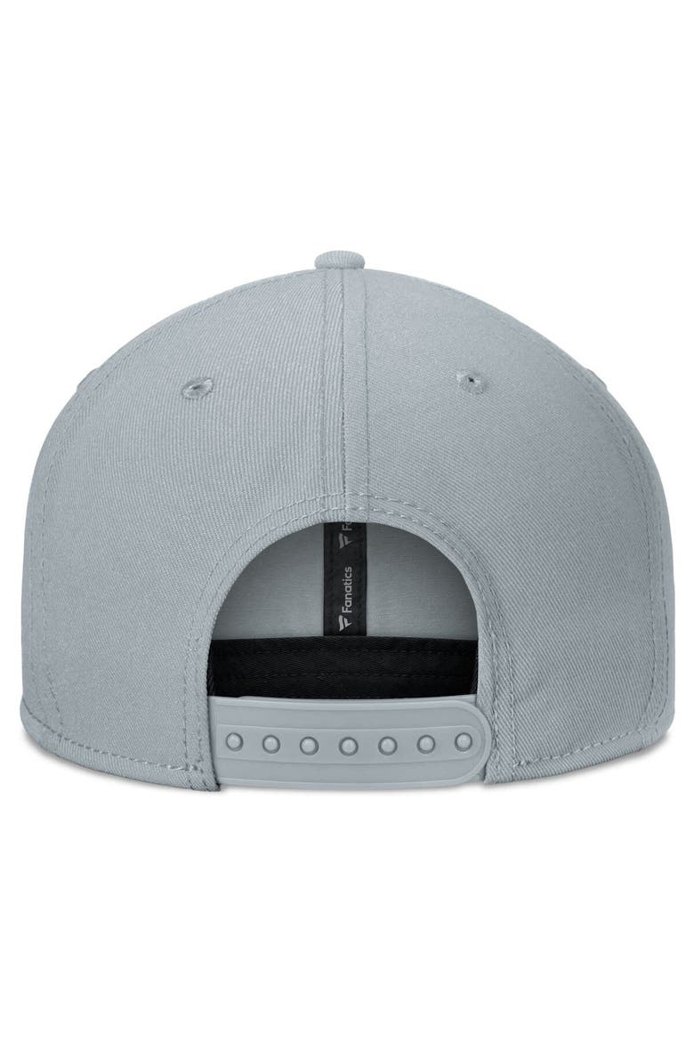 Men's Fanatics Branded Gray D.C. United Smoke Snapback Hat, Alternate, color, Gray