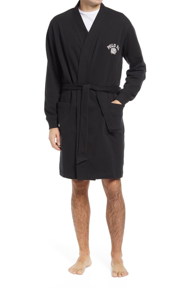 Polo Ralph Lauren Brushed Fleece Robe, Main, color,