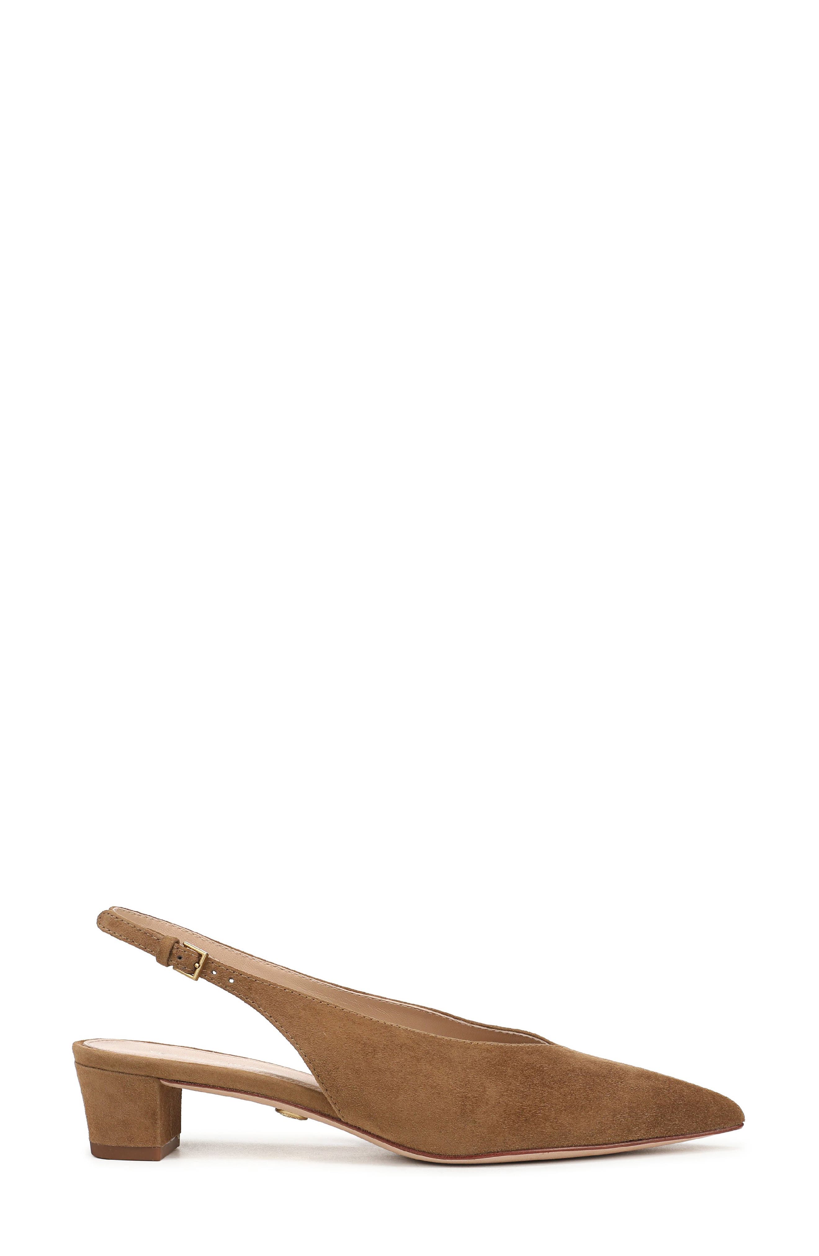 Pamela Slingback Pump, Alternate, color, CHESTNUT SUEDE