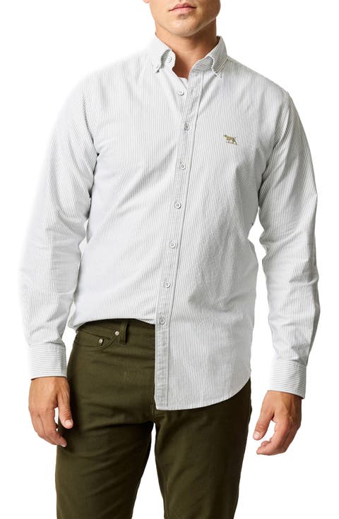 Oxford Lakeside Stripe Sports Fit Shirt