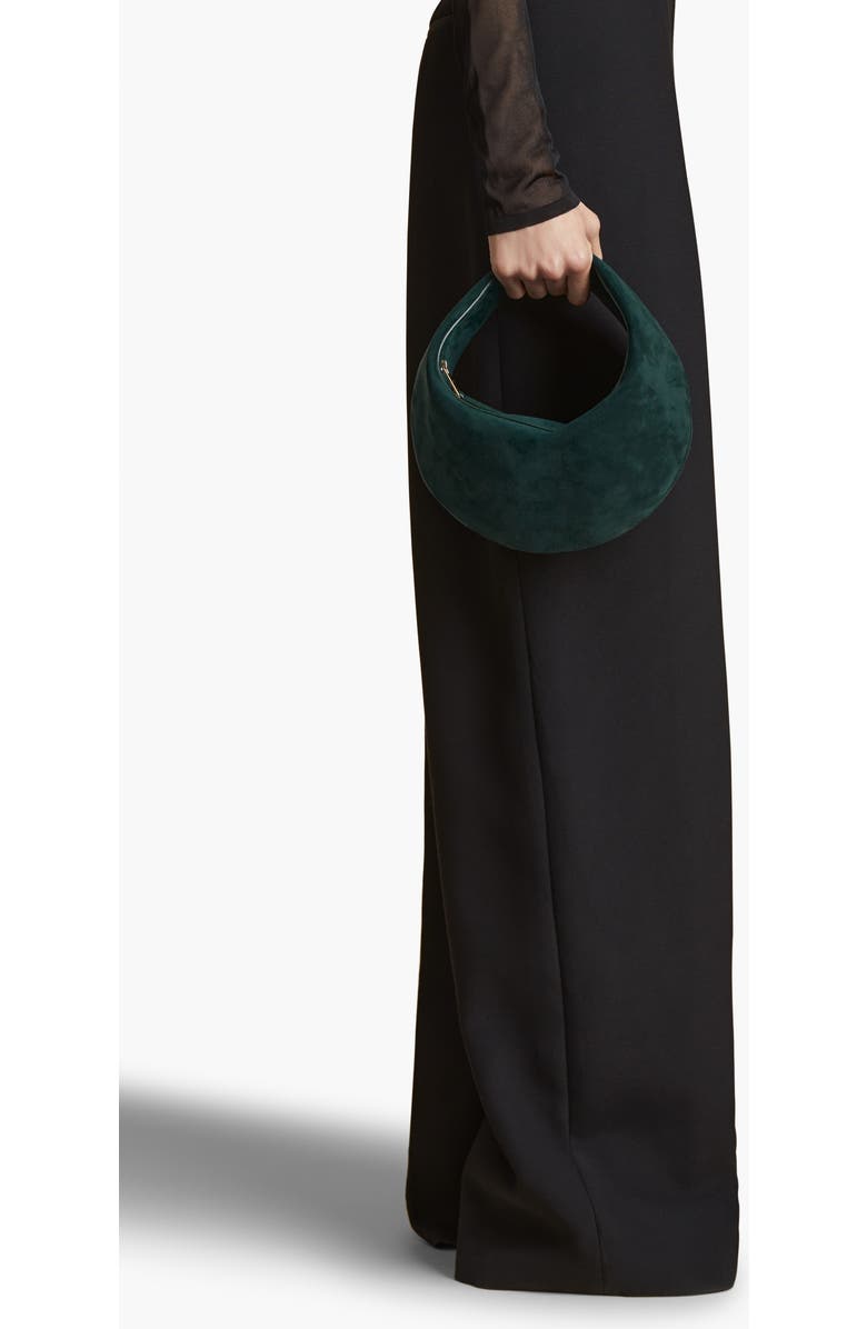 Khaite Small Olivia Suede Hobo Bag, Alternate, color,