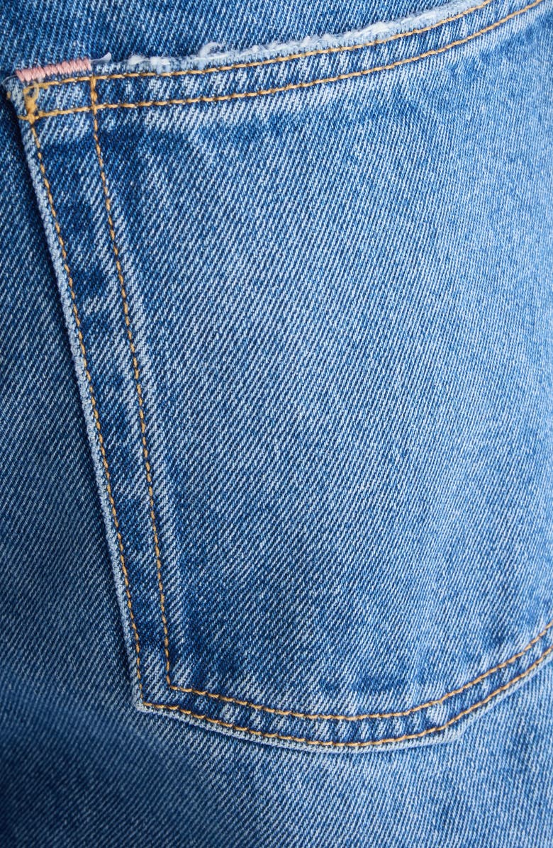 Acne Studios 2021 Vintage Wide Leg Jeans, Alternate, color, Mid Blue