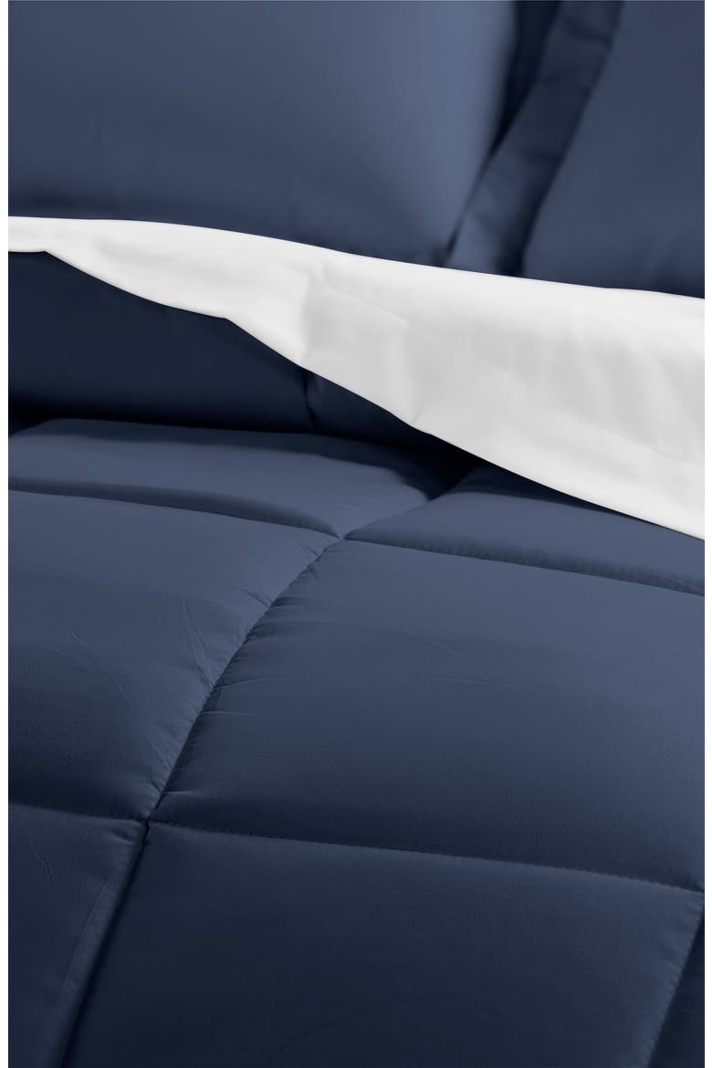 Premium 8-Piece Bed In A Bag, Alternate, color, NAVY
