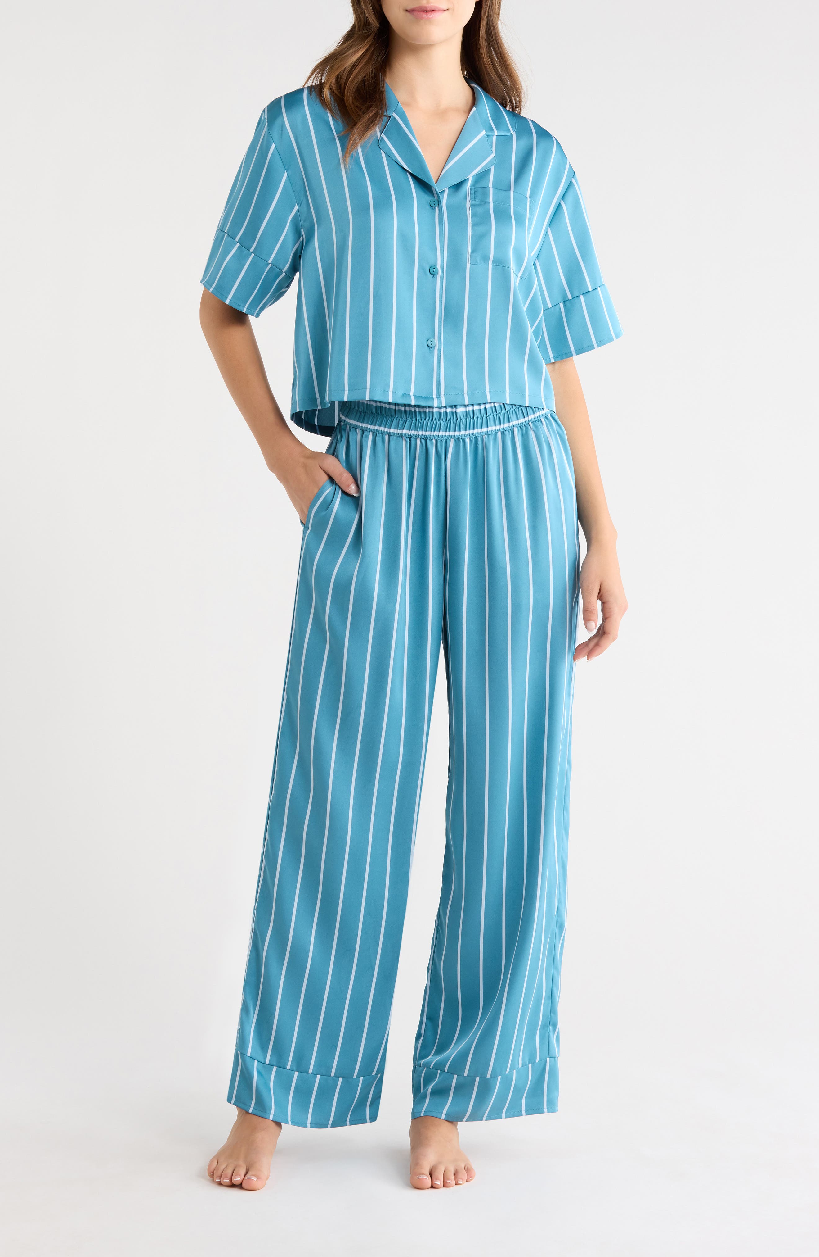 TEAL- BLUE ALTO STRIPE