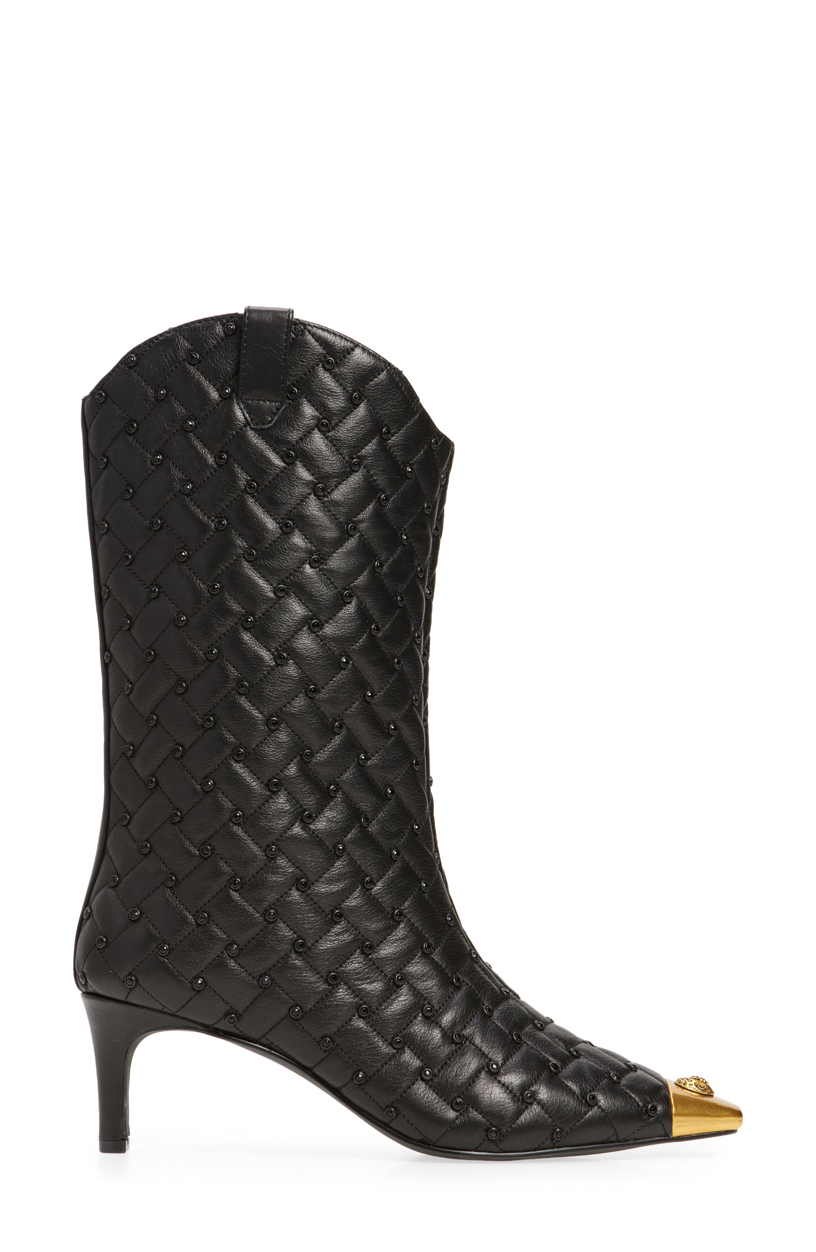 Kurt Geiger London Regent Cap Toe Boot, Alternate, color, 