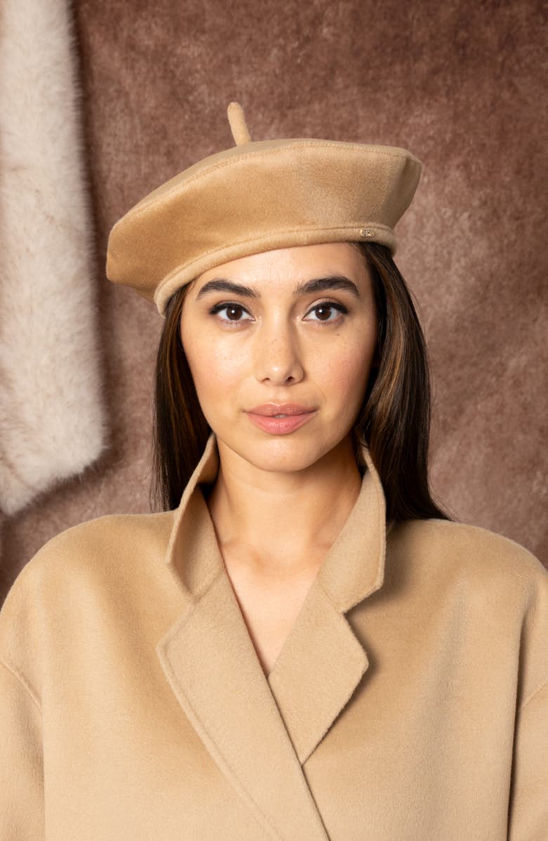 Eugenia Kim Carter Cashmere Beret, Alternate, color, 