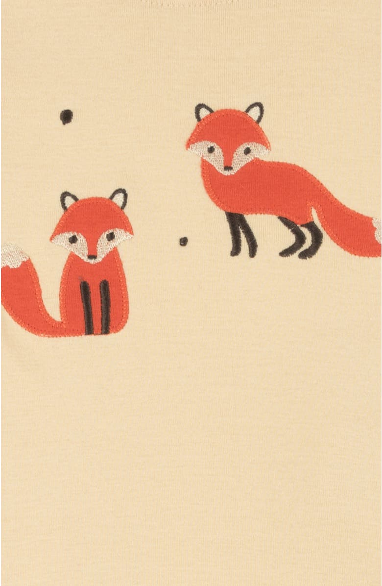 Leveret Kids Two-Piece Cotton Printed Matching Family Pajamas, Animal Friends, Alternate, color, Fox