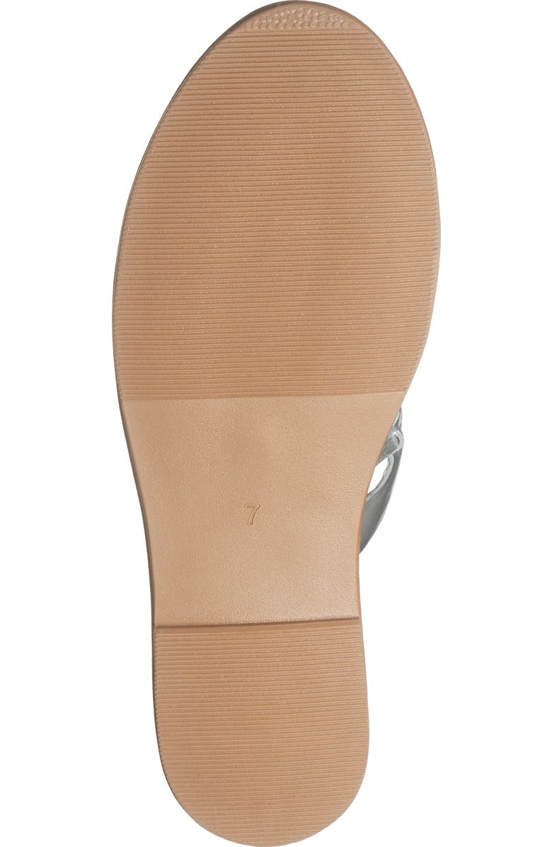 Seychelles Little Italy Woven Mule, Alternate, color, Silver