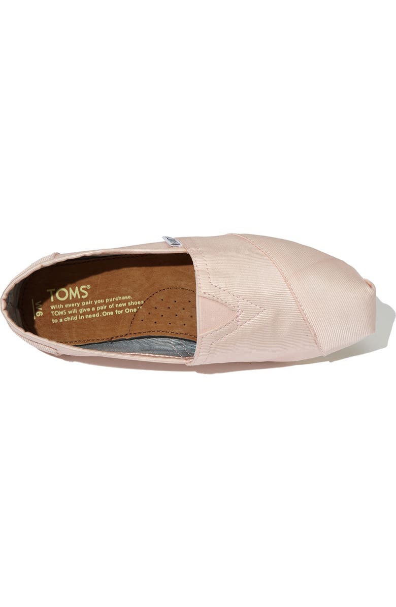 TOMS Grosgrain Ribbon Slip-On, Alternate, color,