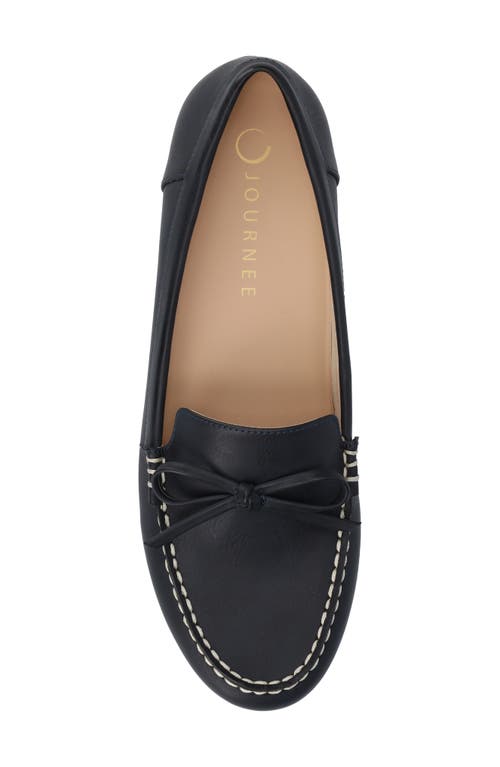 Journee Collection Journee Womens Novella Medium And Wide Width Driving Loafer In Blue