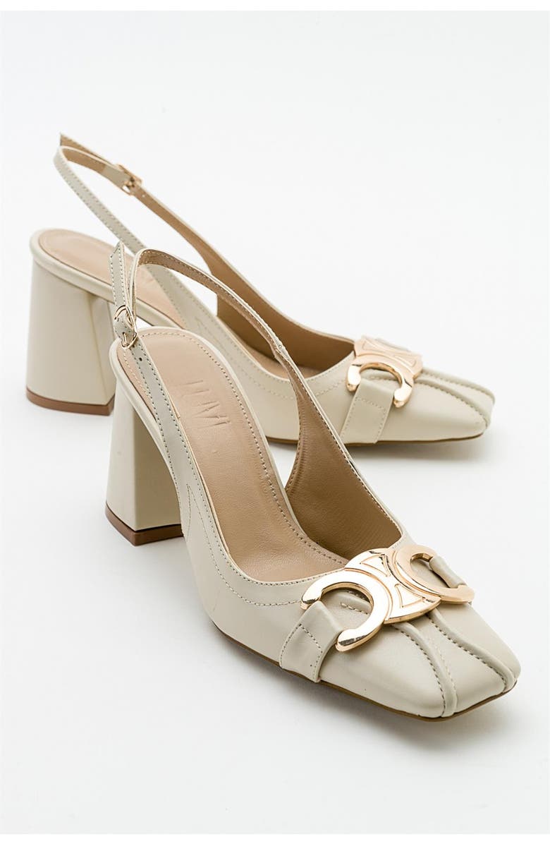 Prologue Shoes Forlev Slingback Pump, Main, color, Beige