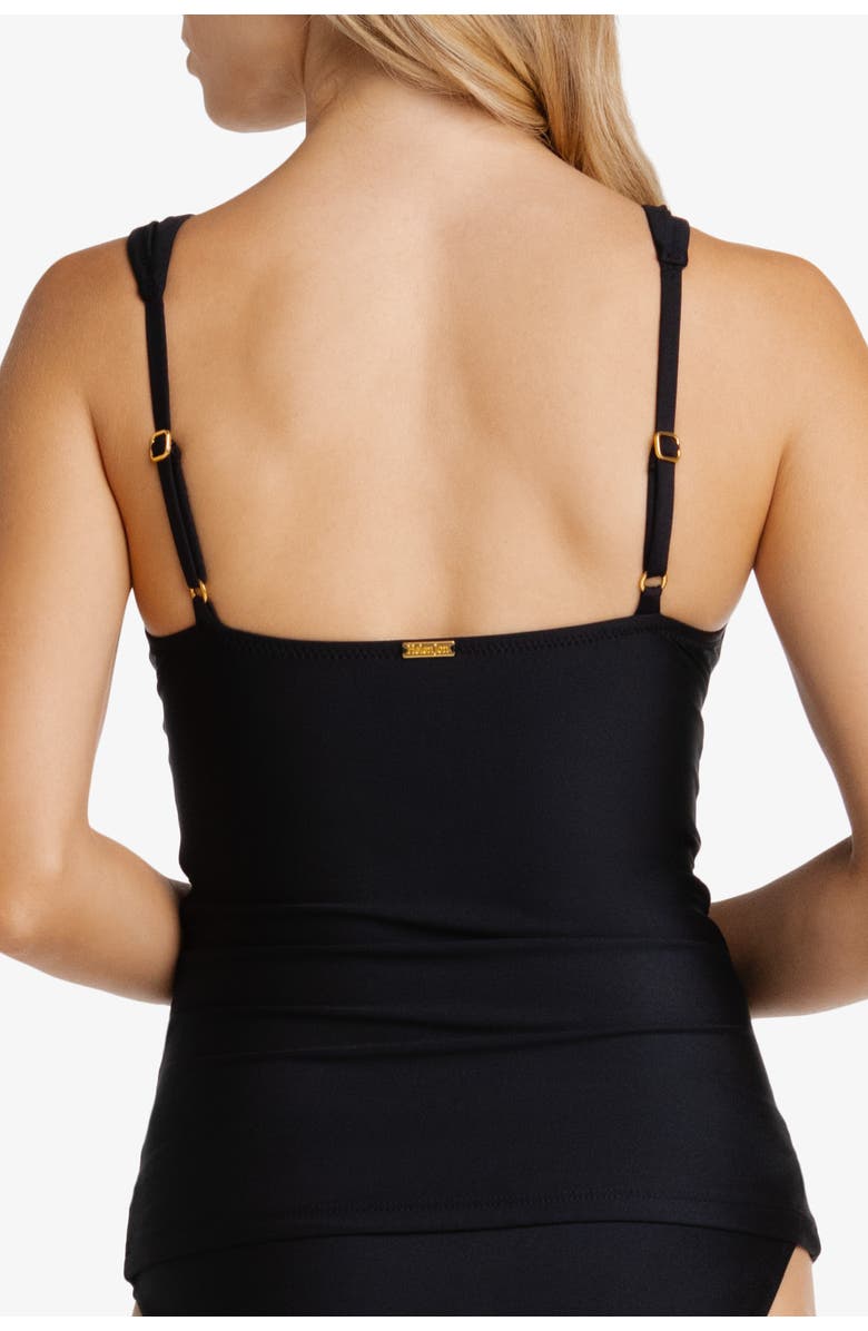 HELEN JON Luna Tankini, Alternate, color, Black