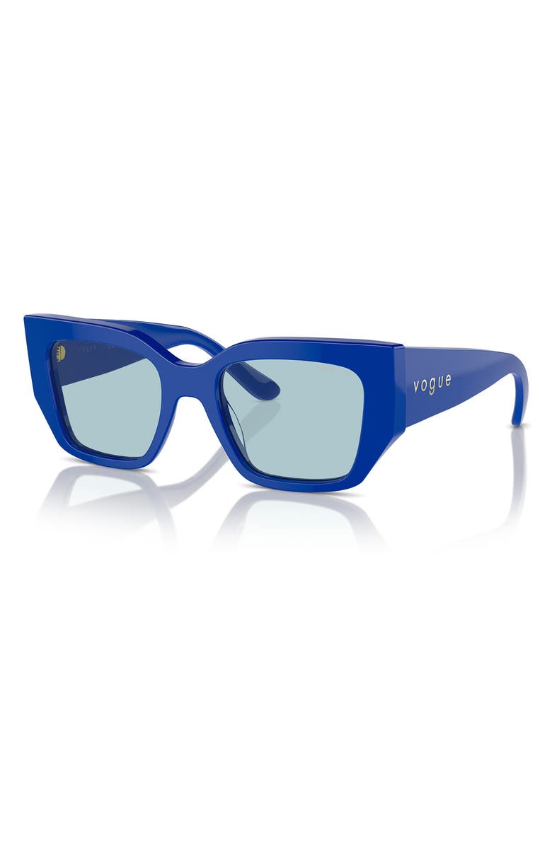 VOGUE 51mm Irregular Sunglasses, Alternate, color,