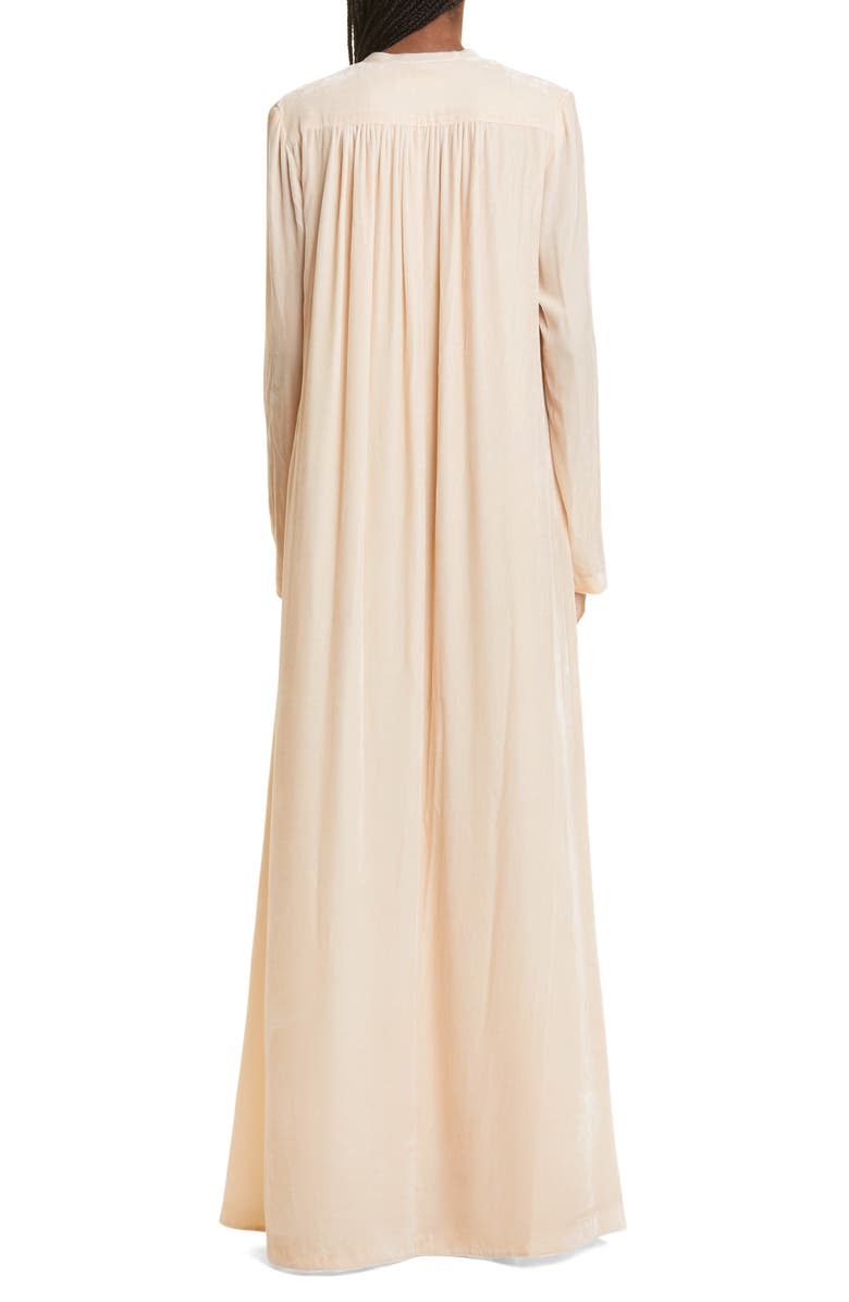 Zimmermann Lyrical Long Sleeve Relaxed Velvet Dress, Alternate, color, 