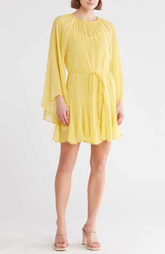 Alice + Olivia Gitana Flutter Sleeve Minidress