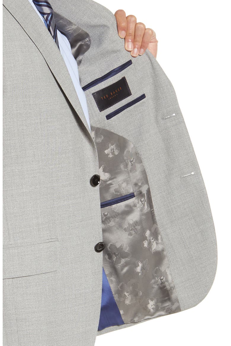 Ralph Extra Slim Fit Wool Suit, Alternate, color, LIGHT GREY