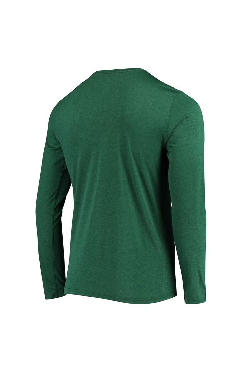 Nike Men's Nike Green NDSU Bison School Logo Legend Performance Long Sleeve T-Shirt, Alternate, color,