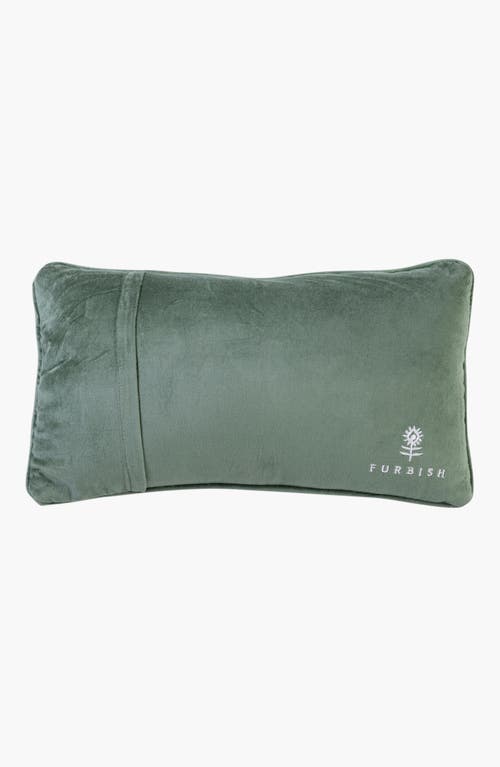 Furbish Merry Tipsy Needlepoint Pillow In Pink