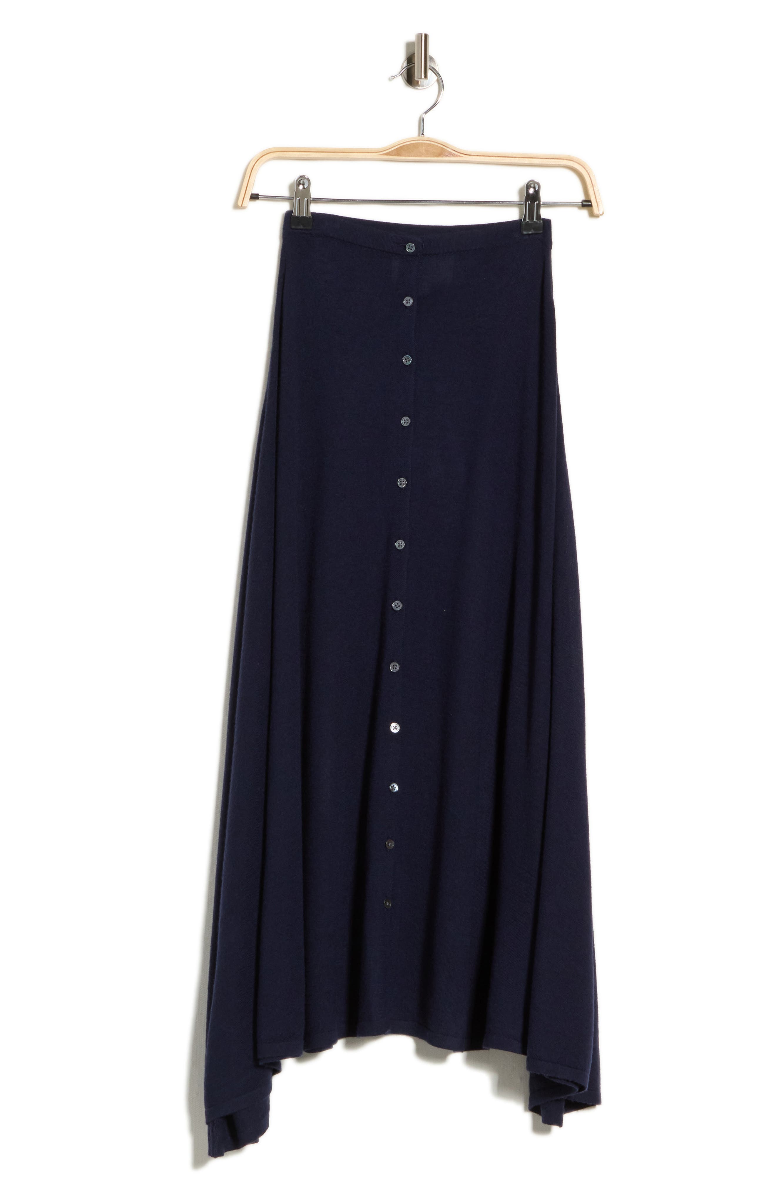 The Skirted One Wool & Silk Sweater Skirt