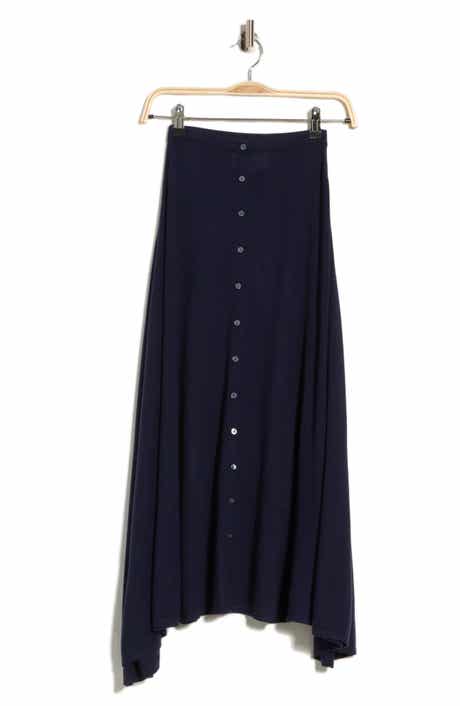 The Skirted One Wool & Silk Sweater Skirt