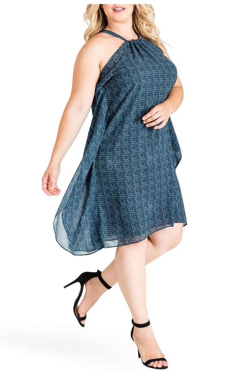 Standards & Practices Channing Floral Sleeveless Dress, Alternate, color,